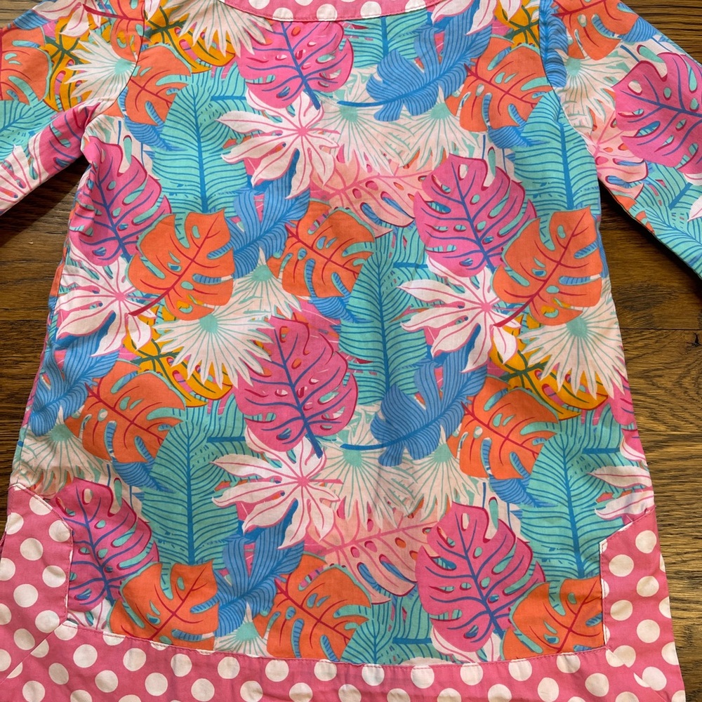 Kelly's Kids Girls Tropical Vacation Tunic Shift Dress Size 2 - Picture 10 of 11